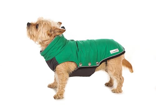 Doodlebone Pufferjacke für Hunde, Wald, 2–3 Jahre von Doodlebone