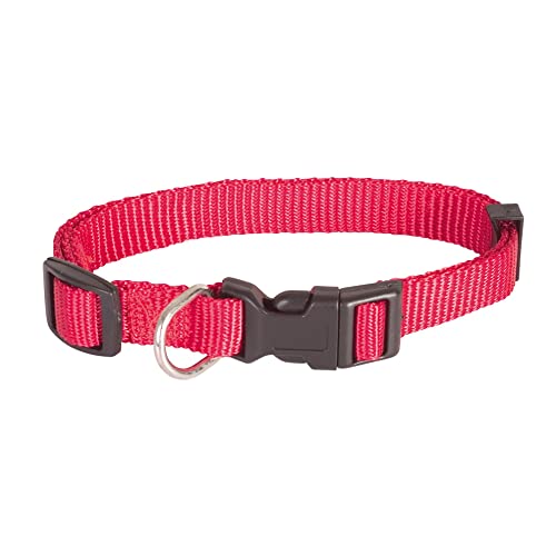 Doogy Halskette, Nylon, „Essential“, Rot, 15 mm x 3 von Doogy