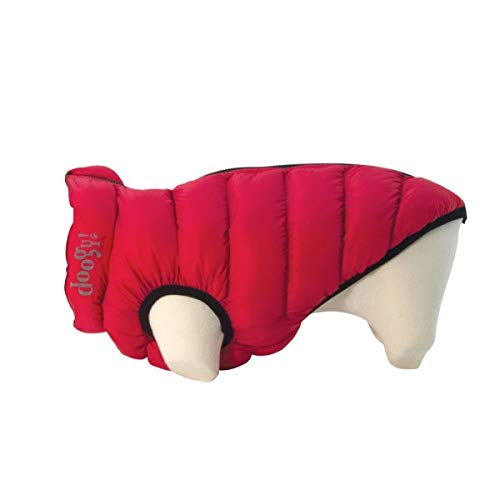 Doogy Light Daunenjacke für Hunde, wendbar, Mehrfarbig von Doogy