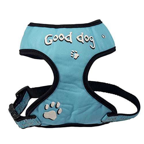 Geschirr T-Shirt Good Dog, Blau, TS von Doogy