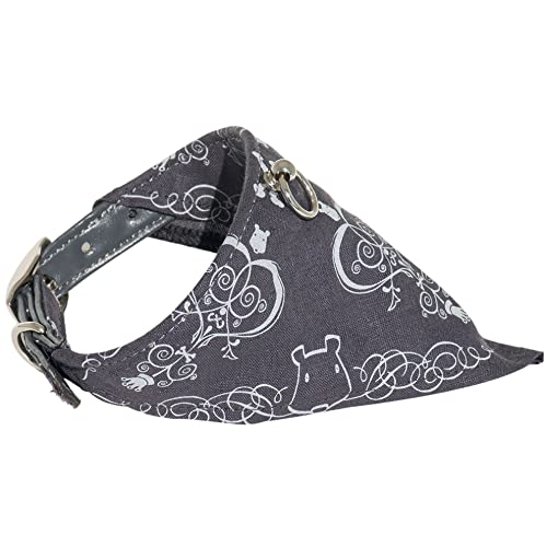 NC Bandana Halskette, Stoff, Strand, Grau, 25 bis 33 von Doogy