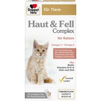 Doppelherz Haut & Fell Complex für Katzen - 50 x 10 g von Doppelherz