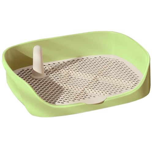 Hundetoiletten-tablett Für Den Innenbereich, Hundetöpfchen, Hundetöpfchen-tablett, Hunde-PIPI-tablett, 15,8 X 11,8 X 4,3 Zoll, Herausnehmbares, Sicheres Hunde-toilettentraining, Waschbares von Dorccsi