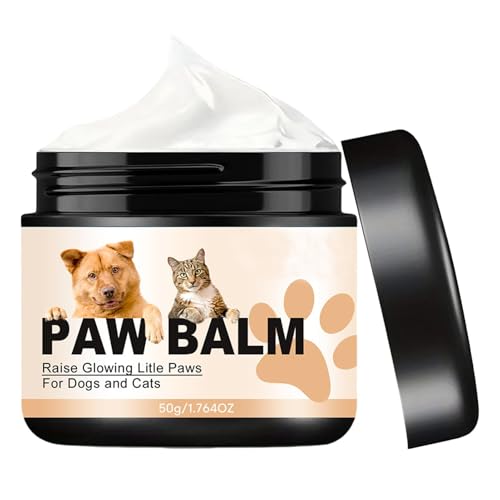 Dottduya Pfotenbalsam für Katzen, Pfoten-Schnullerbalsam - Pfotenbutter für Katzen,Natürliche revitalisierende Hundepfotencreme und -Lotion, spendet Feuchtigkeit und schützt vor Rissen und Wunden von Dottduya