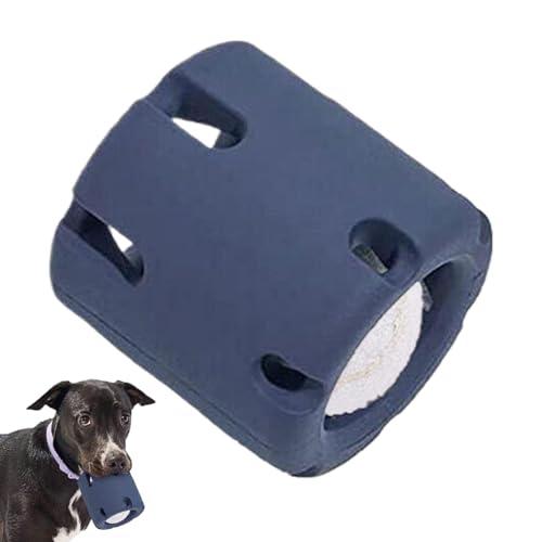 Dottduya Tennis Tumble Hundespielzeug, interaktiver Kauball für Hunde - Interaktiver Hunde-Tennis-Cup zur Zahnreinigung,Robustes Gummi-Tennisball-Becherspielzeug für kleine Hunde, Hund, zum Ausgeben von Dottduya