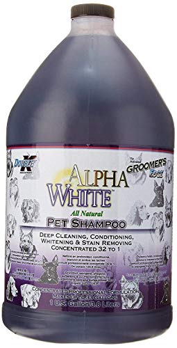 Double K Alpha White Tiershampoo, 3,8 l von Groomer's Edge