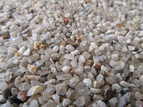 Doubleyou Geovlies & Baustoffe 1kg bis 30 kg Aquariumkies - Made in Germany - Quarzkies grau Weiss, 2-3 mm (10) von Doubleyou Geovlies & Baustoffe