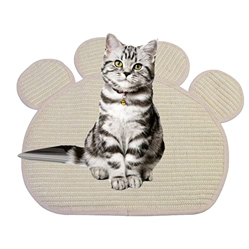 5 Pcs Kratzmatte für Katze | Verschleißfestes Katzenkratzbrett mit Klauen für Katzen - Soft Paws Cat Scratch Pad Fütterungszubehör für Teppich Cattery Sofa Douce von Douce