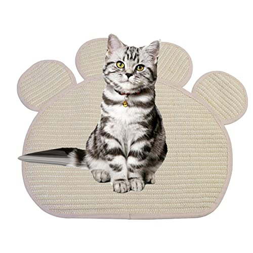 5 Kratzmatte für Katze | Verschleißfestes Katzenkratzbrett mit Klauen für Katzen - Soft Paws Cat Scratch Pad Fütterungszubehör für Teppich Cattery Sofa Douce von Douce