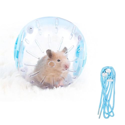 Hamster Running Ball，Hamster Sportball，Hamster Laufball，Laufball,Joggingball,Kleintier,Hamster Und Maus Spielzeug,Sport,Nagetier Laufen Spielzeug,Zugseil von Doukesh