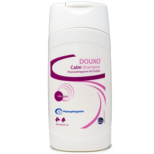 DOUXO S3 CALM Shampoo für Hunde und Katzen | Pflege für juckende, gereizte und empfindliche Haut | hautberuhigend und feuchtigkeitsspendend | für Allergiker geeignet | 200 ml von Douxo