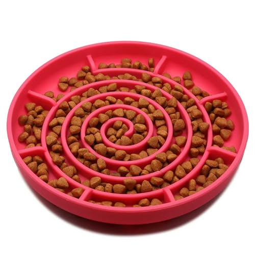 Pet Supplies Slow Food Bowl Cat Food Bowl Puppy Silicone Toy Food Plate von Doversky