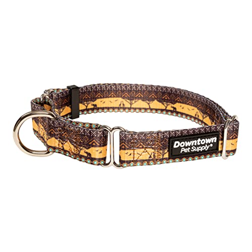 Downtown Pet Supply - Martingale Halsband für Hunde - Hundetraining Halsband - Großes, breites & dickes Hundehalsband - Ausbruchsicher, Wetterfest, Langlebig und Bequem - Sahara - Großes Hundehalsband von Downtown Pet Supply