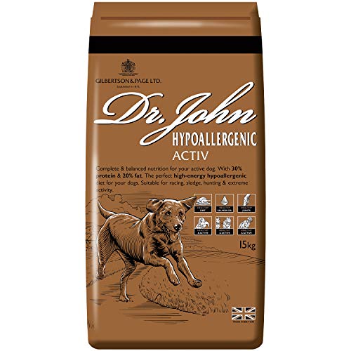 Dr John Hundefutter Trocken Trockenfutter 12,5 kg Hundetrockenfutter Geflügel Futter Hypoallergen Für Ausgewachsene Hunde Aller Rassen Hypoallergenic. von Dr John