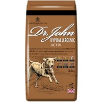 Dr John Hyppoallergen Aktiv Trockenfutter Reich an Huhn und Reis 12,5 kg von Dr John