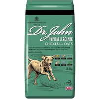 Dr John Hyppoallergen Trockenfutter Huhn mit Hafer 12.5kg von Dr John