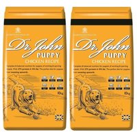 Dr John Welpen Trockenfutter Reich an Huhn 2x10 kg von Dr John