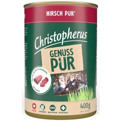 Dr. Alder Christopherus Pur Hirsch | 6X 400g von Dr. Alder