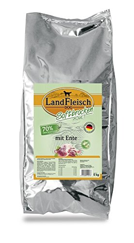 Landfleisch Softbrocken mit Ente getreidefrei 3 x 5kg MHD 08/2016 von Dr. Alders