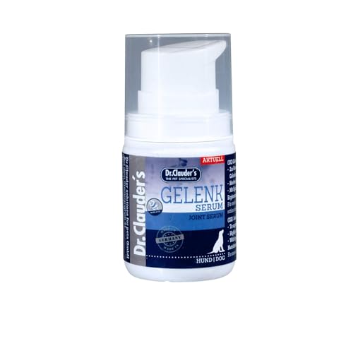 DR.CLAUDER’S - Mobil & Fit Gelenk Serum | Serum mit hochwirksamem Wirkstoff-Komplex zur Unterstützung der Gelenkgesundheit bei ausgewachsenen Hunden. Ergänzungsfutter im Dosierspender | 50ml DR.CLAUDER’S - Mobil & Fit Gelenk Serum | Serum mit hochwirksamem Wirkstoff-Komplex zur Unterstützung der Gelenkgesundheit bei ausgewachsenen Hunden. Ergänzungsfutter im Dosierspender | 50ml von Dr.Clauder´s