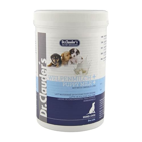DR.CLAUDER'S - Pro Life - Welpenmilch+ Set | Welpenmilch für große Würfe, schwache Welpen und Mutterhunde. Ergänzungsfutter in Beuteln, inkl. Zubehör zur einfachen Fütterung | 450g DR.CLAUDER'S - Pro Life - Welpenmilch+ Set | Welpenmilch für große Würfe, schwache Welpen und Mutterhunde. Ergänzungsfutter in Beuteln, inkl. Zubehör zur einfachen Fütterung | 450g von Dr.Clauder´s