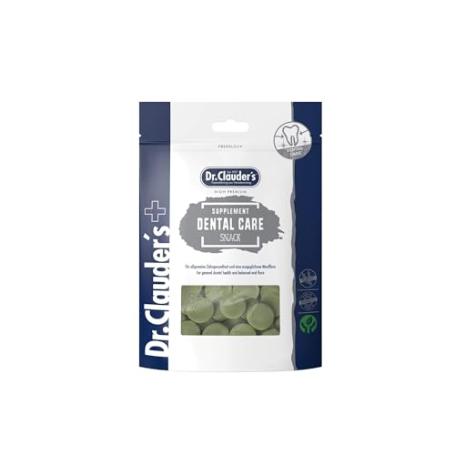 DR.CLAUDER'S - Supplement Snack Dental Care | Snack zur Reduzierung von Zahnbelag und Förderung Einer gesunden Maulflora bei Hunden und Katzen. Nahrungsergänzungssnack im Frischebeutel | 150g DR.CLAUDER'S - Supplement Snack Dental Care | Snack zur Reduzierung von Zahnbelag und Förderung Einer gesunden Maulflora bei Hunden und Katzen. Nahrungsergänzungssnack im Frischebeutel | 150g von Dr.Clauder´s