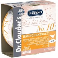 Dr. Clauder's Best Filet Kitten No. 10- 24x 70g von Dr. Clauder's