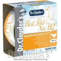 Dr. Clauder's Best Filet No. 02 Hähnchenbrust - 24x 70g von Dr. Clauder's