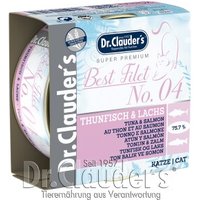 Dr. Clauder's Best Filet No. 04 Thunfisch & Lachs - 24x 70g von Dr. Clauder's