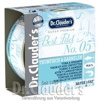 Dr. Clauder's Best Filet No. 05 Thunfisch & Garnelen - 24x 70g von Dr. Clauder's