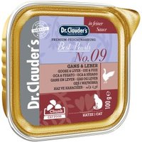 Dr. Clauder's Best Pearls No. 09 Gans & Leber in Soße - 32x 100g von Dr. Clauder's