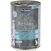 Dr. Clauder's Best Selection No 10 Hering & Shrimps mit Chia 12x400 g von Dr. Clauder's