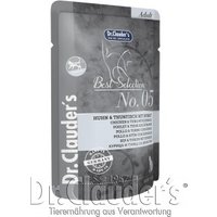 Dr. Clauder's Best Selection No 5 Huhn & Thunfisch mit Spinat - 16x 85g von Dr. Clauder's