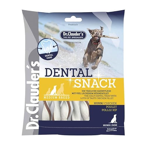 Dr. Clauder's Dental Snack Huhn - Medium Breed | 170 g von Dr. Clauder's