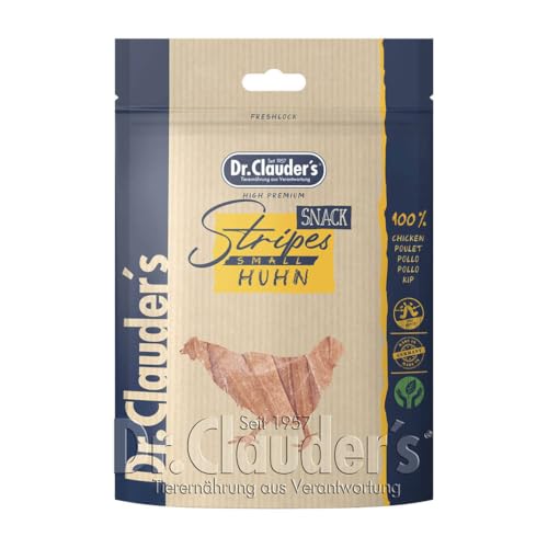 Dr. Clauder's Hühnerfleisch Stripes Small | 80 g von Dr. Clauder's