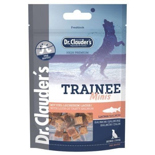 Dr. Clauder's Mini-Snack mit Lachs für Hunde, 50 g von Dr. Clauder's