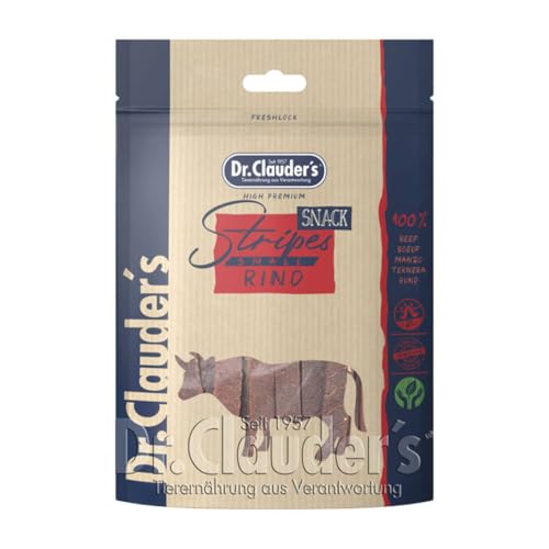 Dr. Clauder's Rinderfleisch Stripes | 80 g von Dr. Clauder's