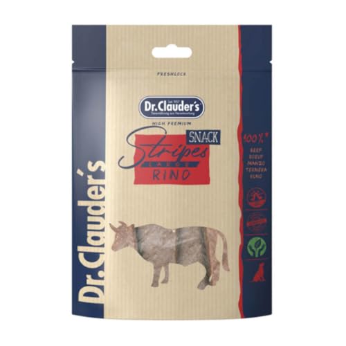 Dr. Clauder's Rinderfleisch Stripes Large | 80 g von Dr. Clauder's