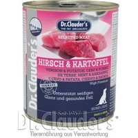 Dr. Clauder's Selected Meat Hirsch & Kartoffel -12x 800g von Dr. Clauder's