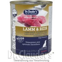 Dr. Clauder's Selected Meat Lamm & Reis - 12x 800g von Dr. Clauder's