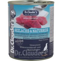 Dr. Clauder's Selected Meat Seelachs & Naturreis -12x 800g von Dr. Clauder's