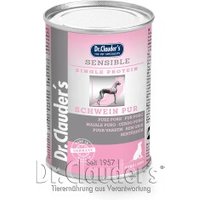 Dr. Clauder's Selected Meat Sensible Schwein Pur - 12x 400g von Dr. Clauder's