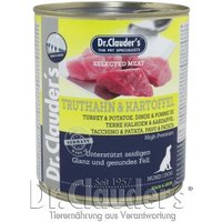 Dr. Clauder's Selected Meat Truthahn & Kartoffel -12x 800g von Dr. Clauder's