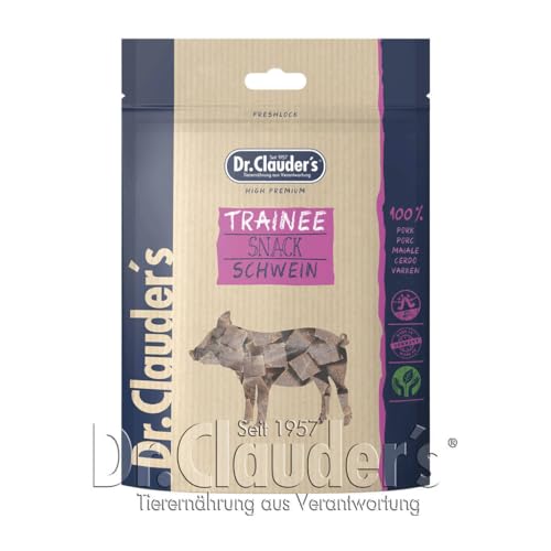 Dr. Clauder's Trainee Snack Schwein | 80 g von Dr. Clauder's