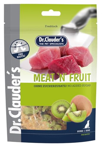 Dr. Clauders Snack Meat&Fruit Kiwi & Hühnchen Snack 80g (Menge: 10 je Bestelleinheit) von Dr. Clauder's