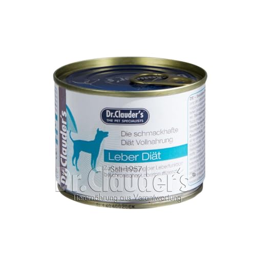 DR.CLAUDER'S - Diät LPD Leber | Leicht verdauliches Nassfutter für ausgewachsene Hunde mit chronischer Leberinsuffizienz. Weizen- und glutenfreies Alleinfutter in Dose | 200g Huhn von Dr.Clauder´s