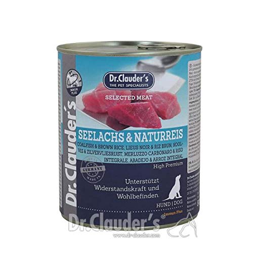 Dr. Clauders Dog Dose Selected Meat Seelachs & Reis 800g (Menge: 6 je Bestelleinheit) von Dr. Clauder's