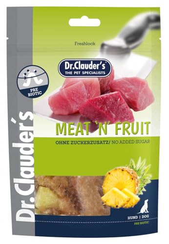 Dr. Clauders Dog Snack Meat&Fruit Ananas & Hühnchen Snack 80g (Menge: 10 je Bestelleinheit) von Dr. Clauders