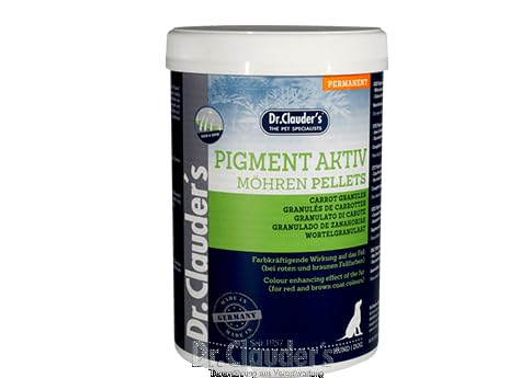 Dr. Clauders Pigment Aktiv Möhren Pellets | 600g für Hunde von Dr. Clauders