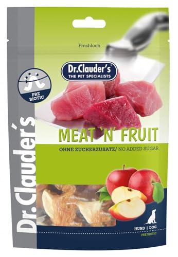 Dr. Clauders Snack Meat&Fruit Apfel & Hühnchen Snack 80g (Menge: 10 je Bestelleinheit) von Dr. Clauders